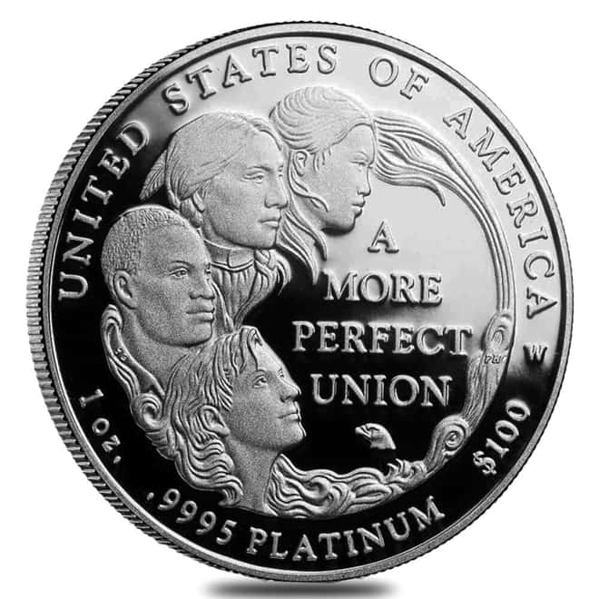 2009-W 1 oz $100 Proof Platinum American Eagle (w/Box & COA)
