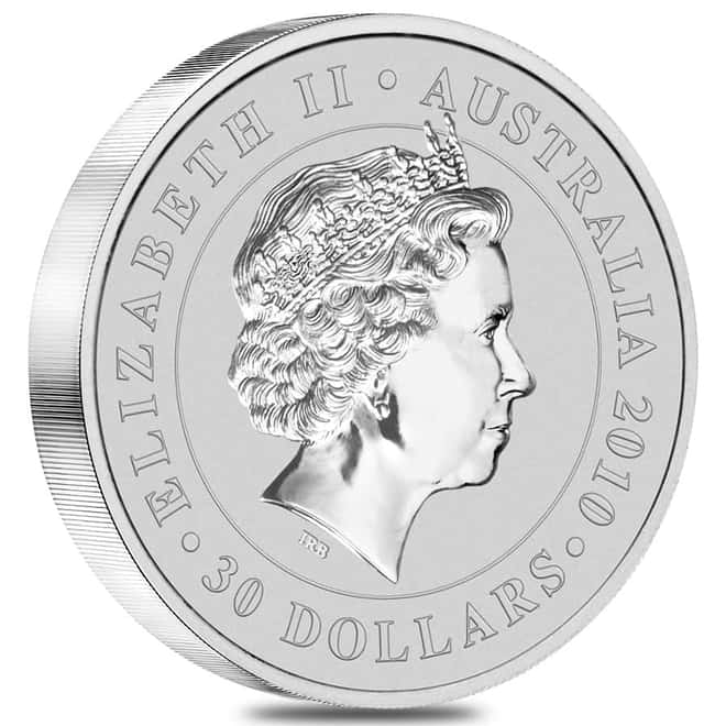2010 1 Kilo Silver Australian Koala Perth Mint .999 Fine BU In Cap