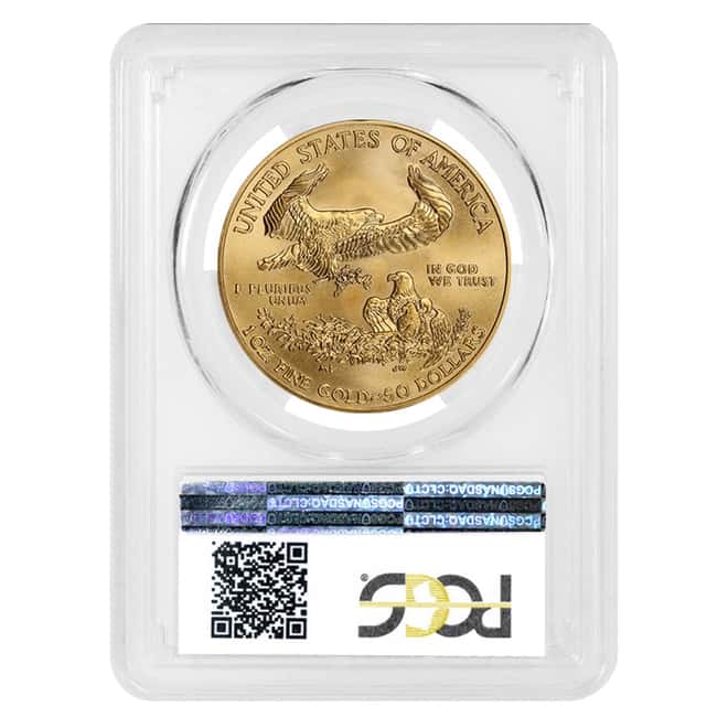 2010 1 oz $50 Gold American Eagle PCGS MS 70