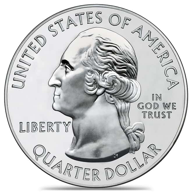 2010 5 oz Silver America the Beautiful ATB Arizona Grand Canyon Coin