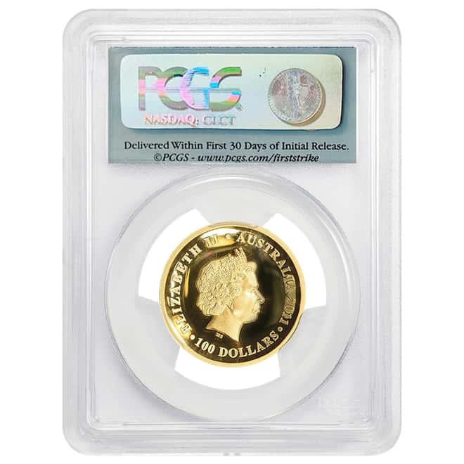 2011 1 oz Proof Gold Australian Koala High Relief PCGS PF 70