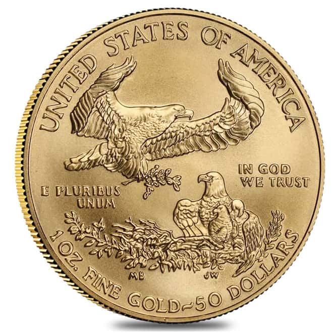 2011 W 1 oz $50 Burnished Gold American Eagle (w/Box & COA)
