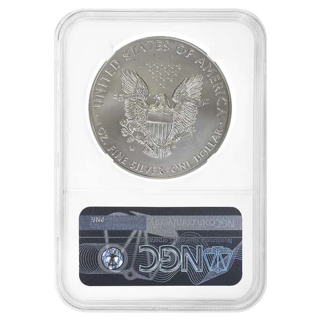 2011-W 1 oz Burnished Silver American Eagle NGC MS 69