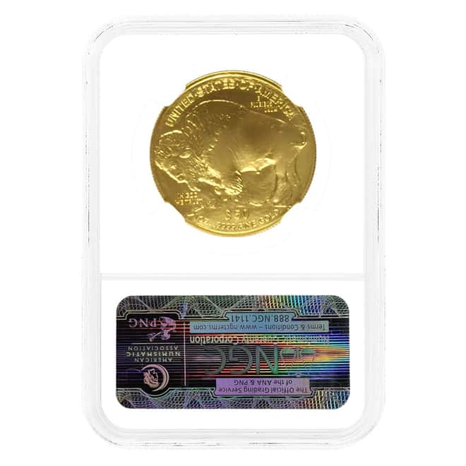 2012 1 oz $50 Gold American Buffalo NGC MS 70 Early Releases