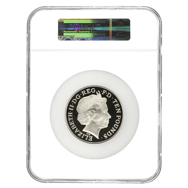 2012 GB 5 oz London Olympics Silver Coin NGC PF 70