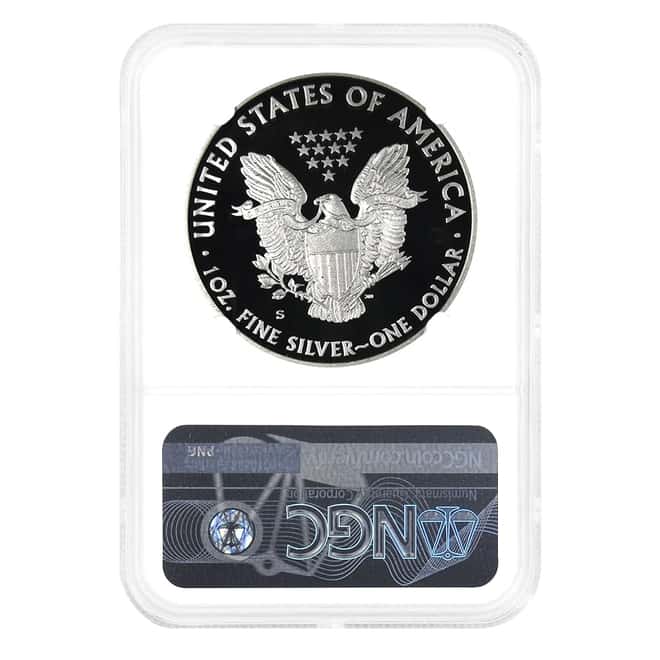 2012-S 1 oz Proof Silver American Eagle Coin NGC PF 70 UCAM