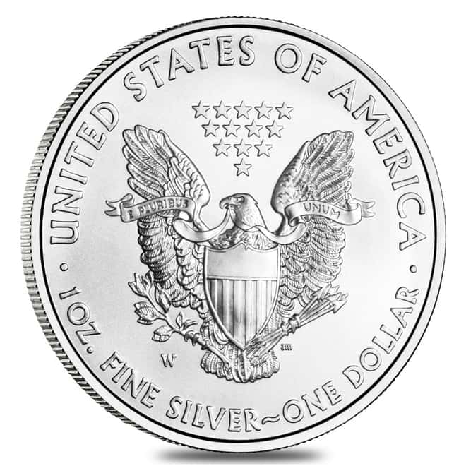 2012-W 1 oz Burnished Silver American Eagle (w/Box & COA)