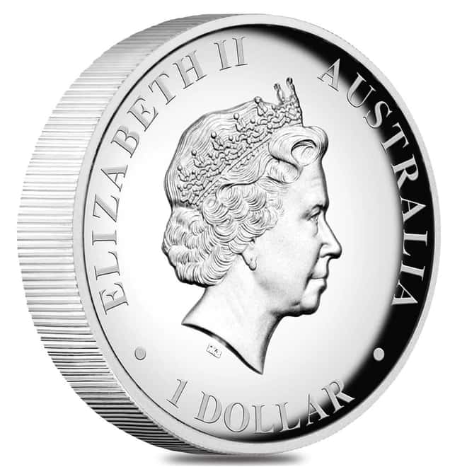 2013 1 oz Proof Silver Australian Kookaburra High Relief Perth Mint Coin