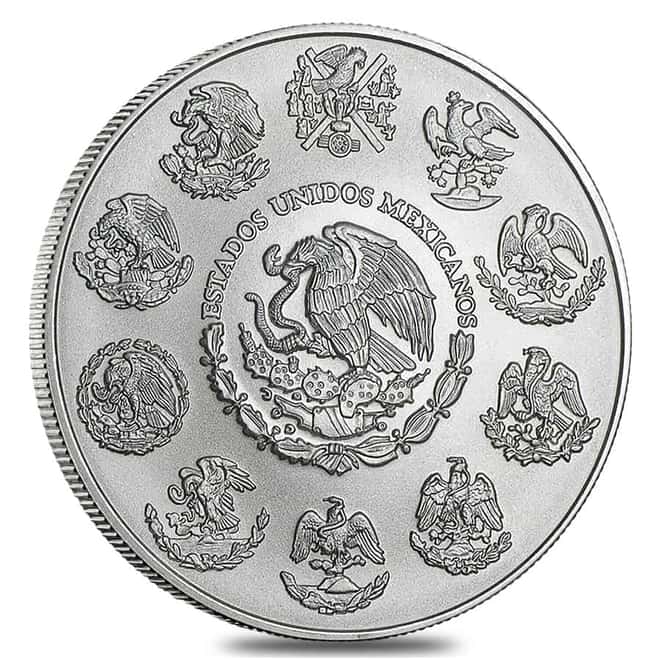 2013 5 oz Mexican Silver Libertad Coin BU