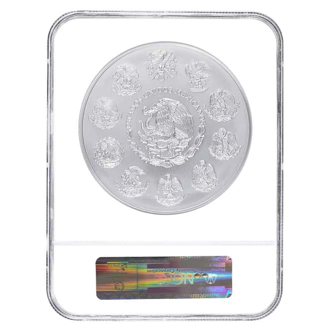 2016 1 Kilo Mexican Silver Libertad Coin NGC MS 70