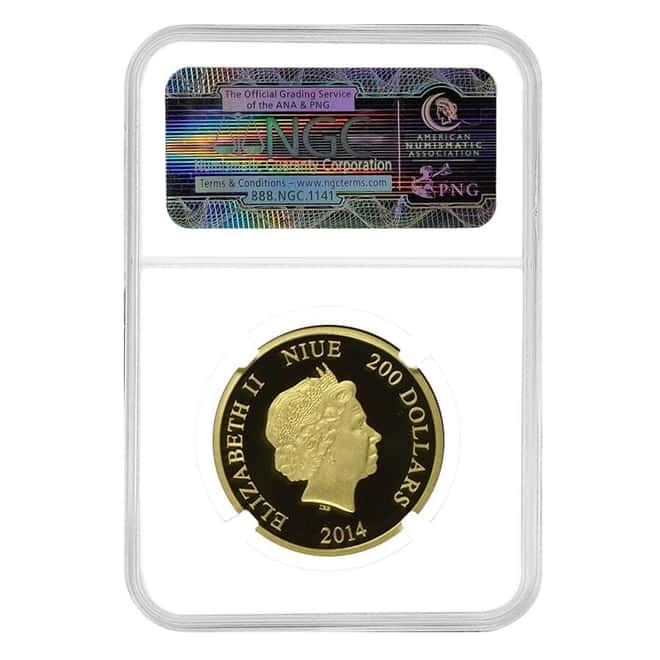 2014 Niue 1 oz Gold Disney Minnie Mouse Coin NGC PF 70 UCAM