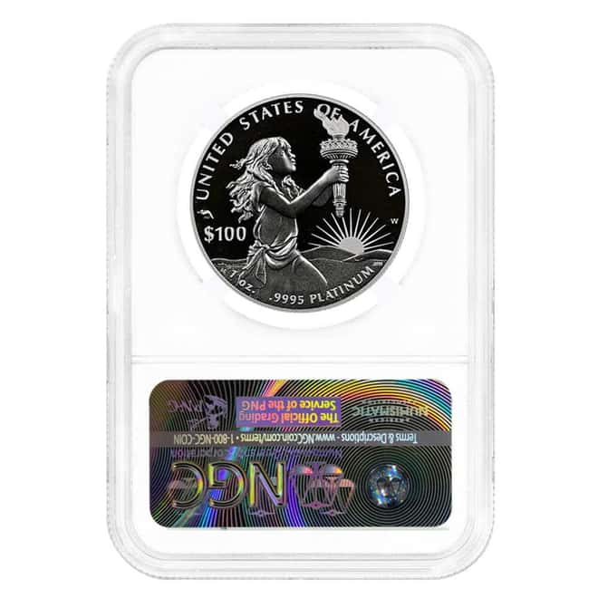2014-W 1 oz $100 Proof Platinum American Eagle NGC PF 70 UCAM ER