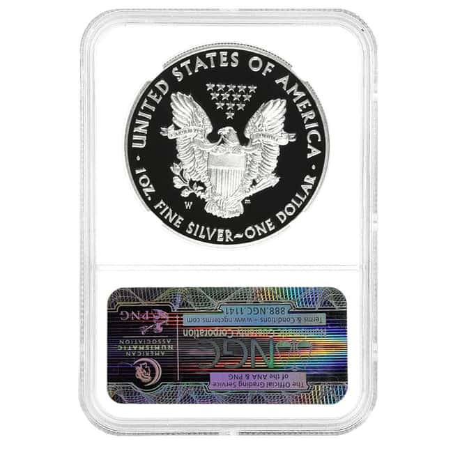 2014-W 1 oz Proof Silver American Eagle NGC PF 70 FR