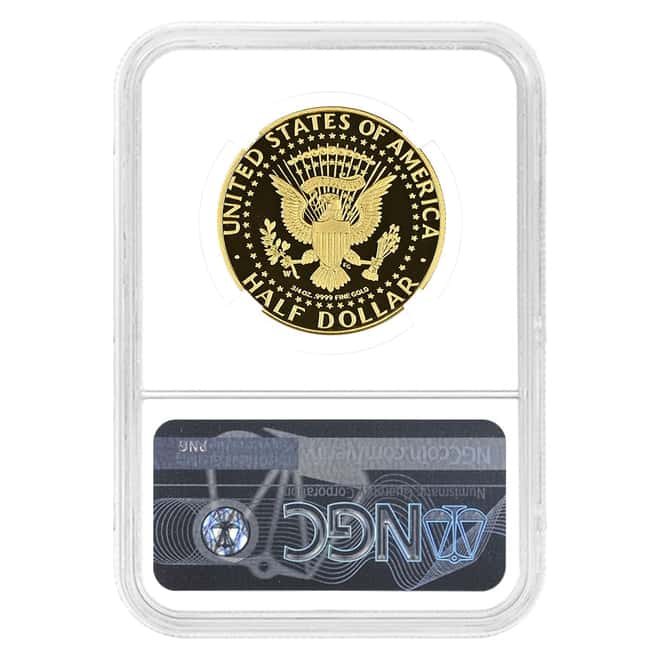 2014-W 3/4 oz Gold Kennedy Half Dollar Proof High Relief NGC PF 70 UCAM