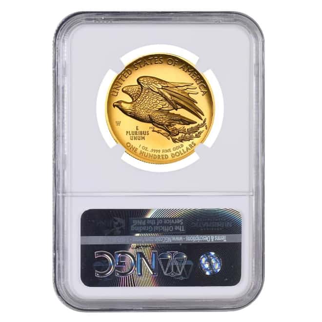2015 W 1 oz $100 American Liberty High Relief Gold Coin NGC MS 70 Early Releases