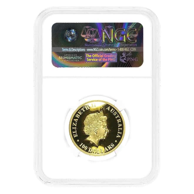2016 1 oz Proof Gold Australian Koala High Relief Perth Mint NGC PF 70 UCAM FDOI
