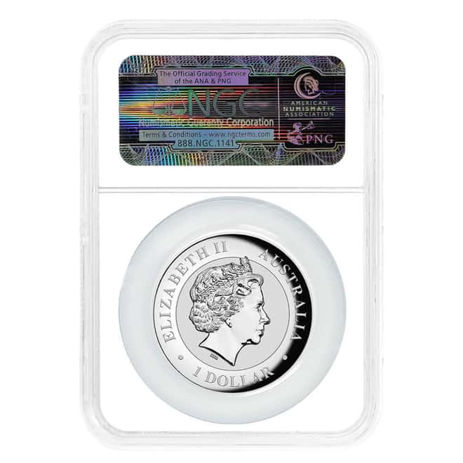 2016 1 oz Silver Australian Wedge-Tailed Eagle High Relief Perth Mint NGC PF 70 (John M. Mercanti)