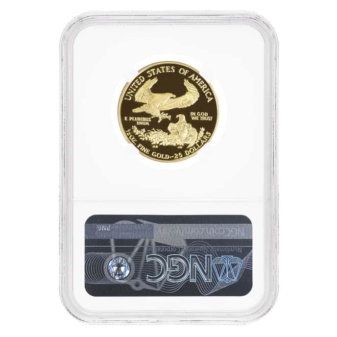 2016 W 1/2 oz $25 Proof Gold American Eagle NGC PF 70 UCAM