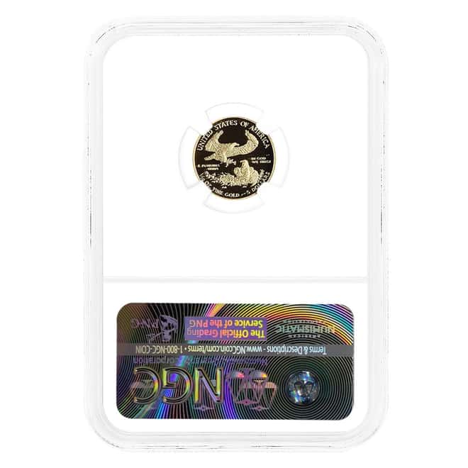 2016-W 1/10 oz Proof Gold Eagle NGC PF 70 UCAM (Moy Sign)