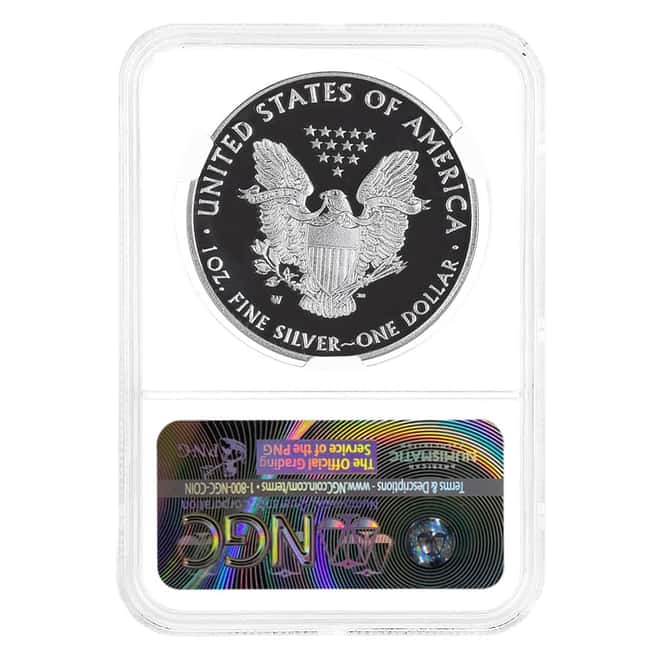 2016-W 1 oz Proof Silver American Eagle 30th Ann. NGC PF 70
