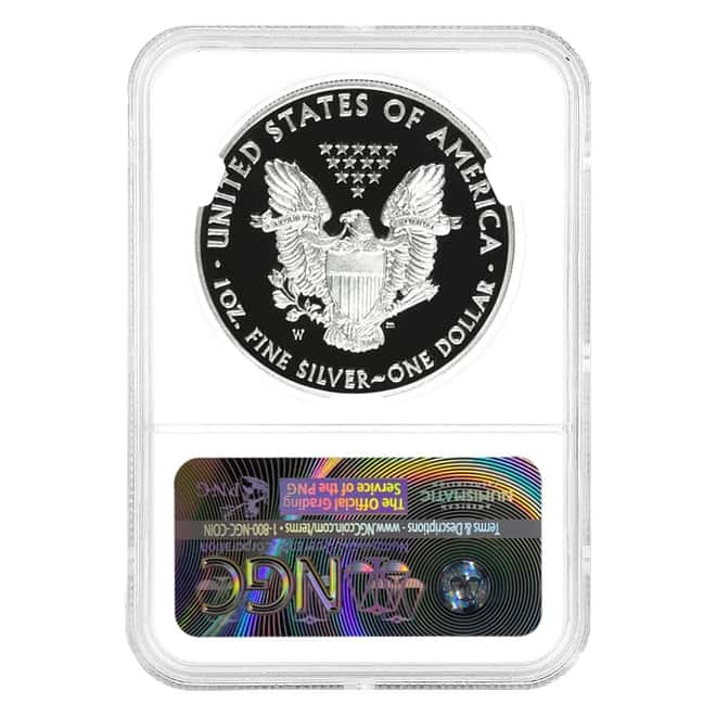 2016-W 1 oz Proof Silver American Eagle NGC PF 70 ER