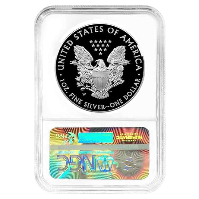 2016-W 1 oz Proof Silver American Eagle NGC PF 70 First Releases - 30th Anniv