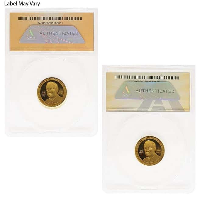 2017 1/4 oz Battle of Midway 75th Ann. Gold Medal ANACS Proof