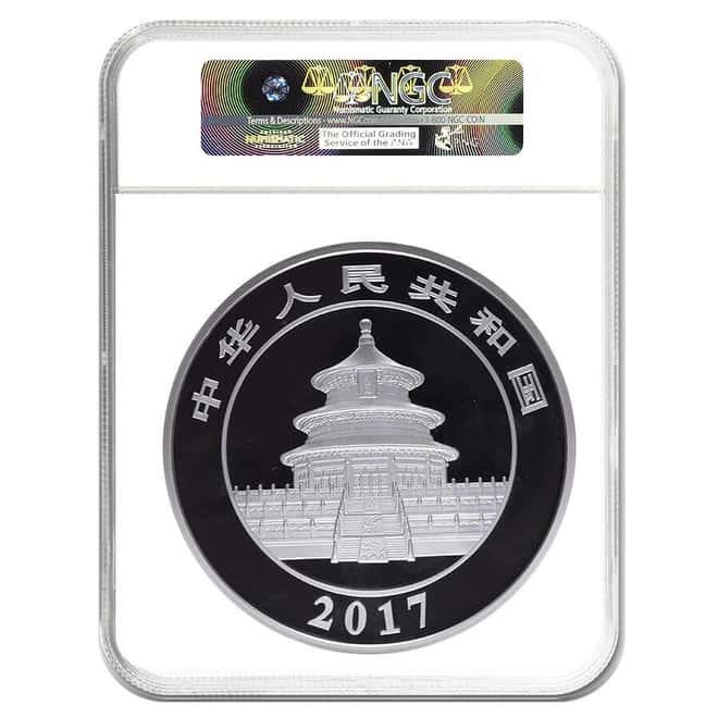 2017 1 Kilo Chinese Silver Panda NGC PF 70 UCAM