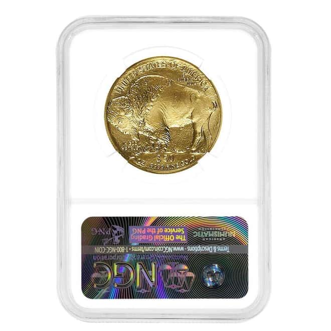 2017 1 oz Gold American Buffalo NGC MS 70 Early Releases
