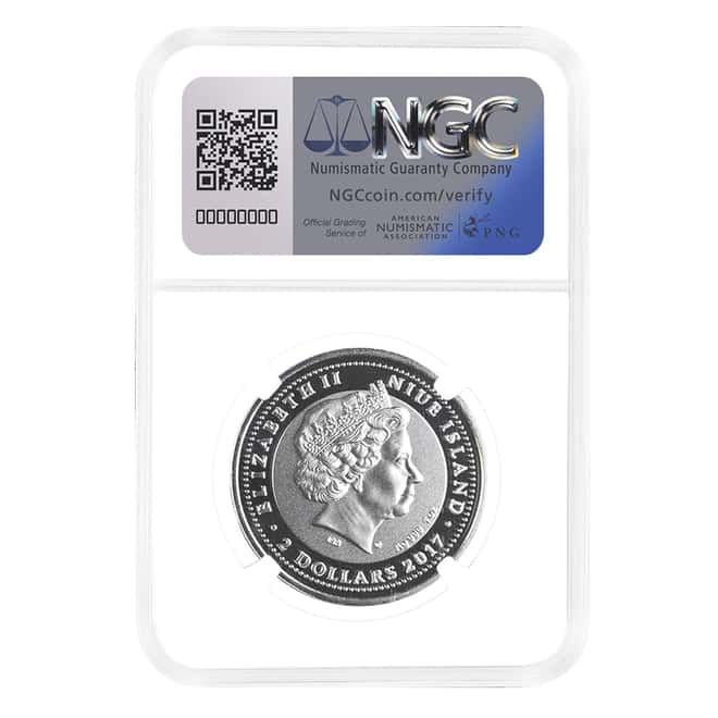 2017 Niue 1 oz Proof Silver San Giorgio Maggiore SOS Venice NGC PF 70 UCAM