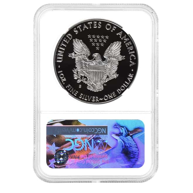 2017-S 1 oz Silver Eagle Congratulations Set NGC PF 70 FR