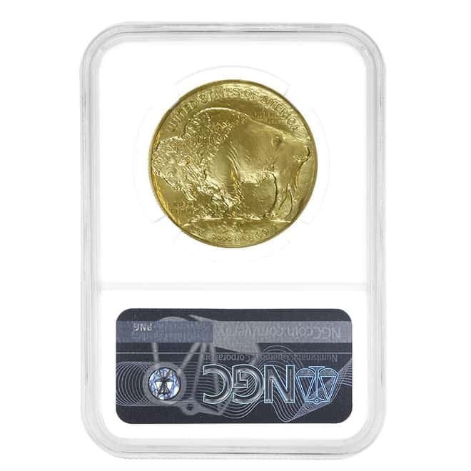 2018 1 oz $50 Gold American Buffalo NGC MS 70 FDOI (Castle)