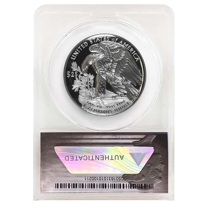 2018 W 1 oz Proof Palladium American Eagle ANACS PF 70 FS