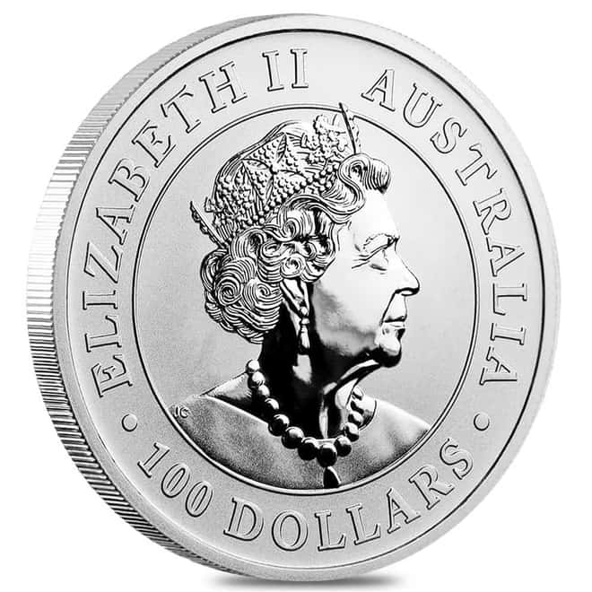 2019 1 oz Platinum Dragon BU Australian Perth Mint