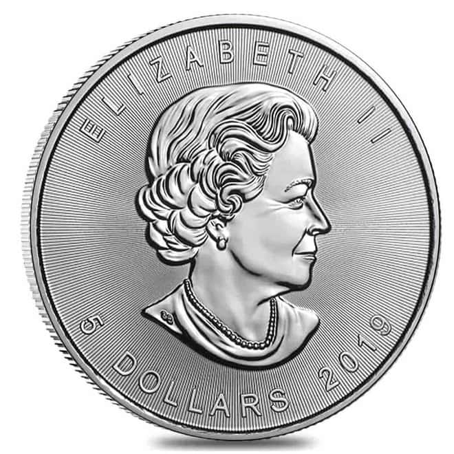 2019 Canada 1 oz Lucky Dragon Silver Coin BU