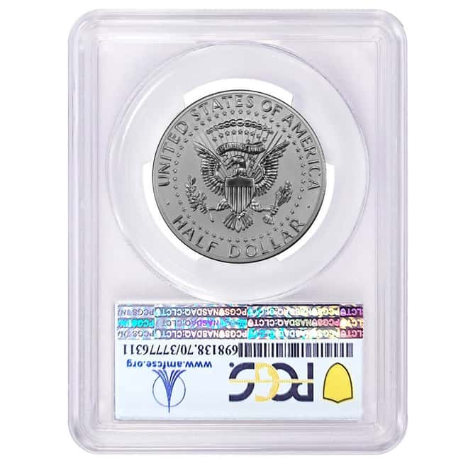2019 S Apollo 11 50th Ann. Rev Proof Kennedy Half Dollar PCGS PF 70 FD
