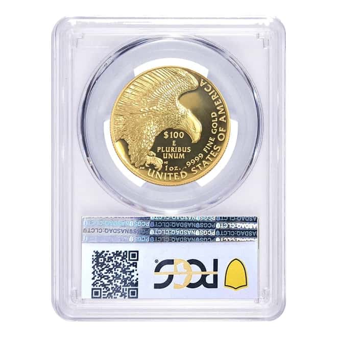 2019-W 1 oz $100 American Liberty Enhanced Unc Gold Coin PCGS SP 67 PL
