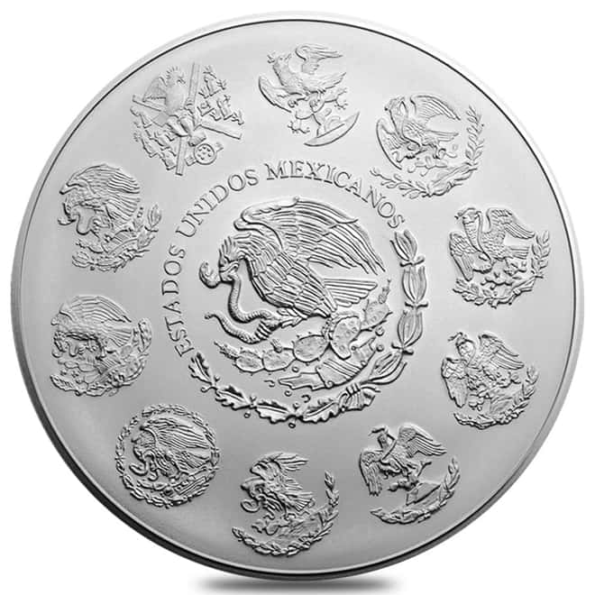 2020 1 Kilo Mexican Silver Libertad Coin .999 Fine BU