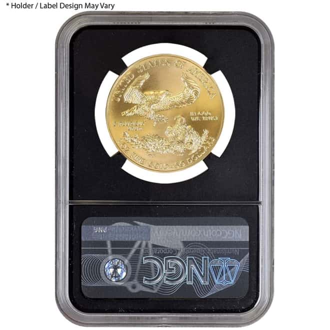 2020 1 oz Gold American Eagle NGC MS 70