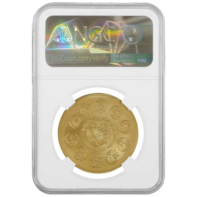 2020 1 oz Mexican Gold Libertad Coin NGC MS 70 ER