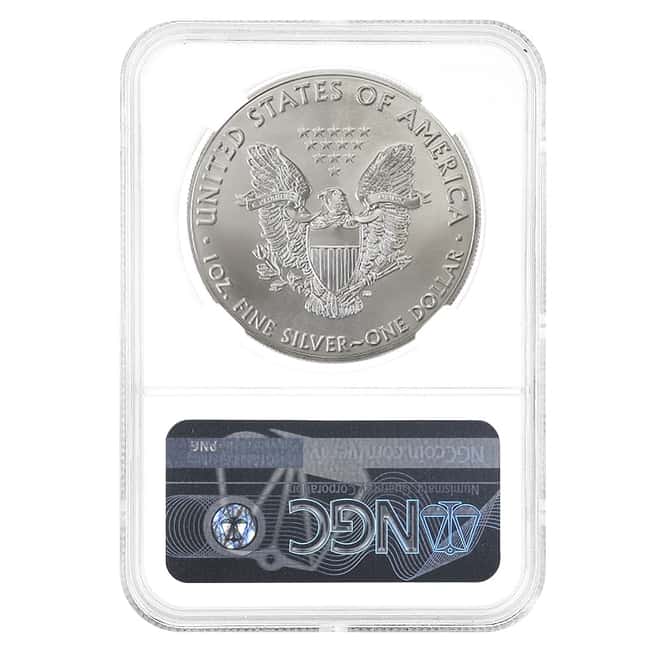 2020 1 oz Silver American Eagle NGC MS 70