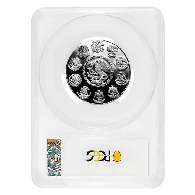 2020 2 oz Mexican Proof Silver Libertad Coin PCGS PF 70 FS