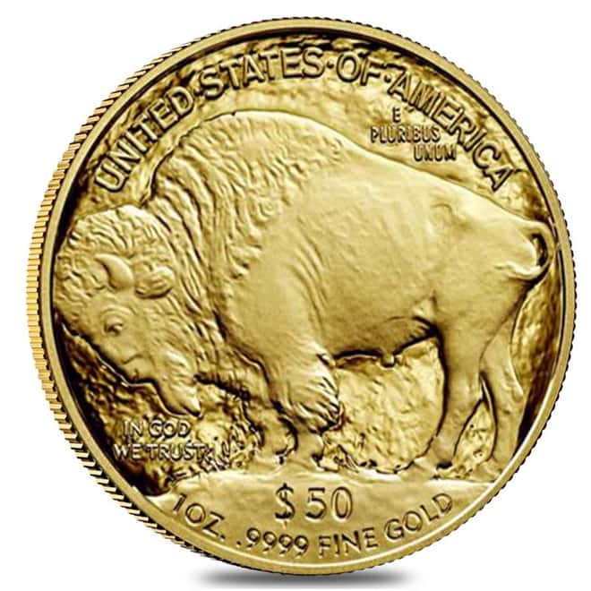 2021-W 1 oz $50 Proof Gold American Buffalo (w/Box & COA)