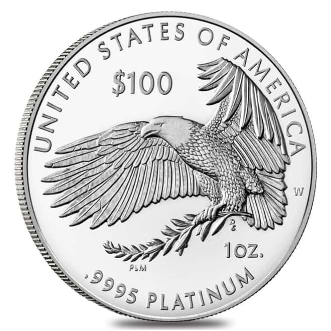 2021-W 1 oz Proof Platinum Freedom of Religion First Amendment Coin (w/Box & COA)