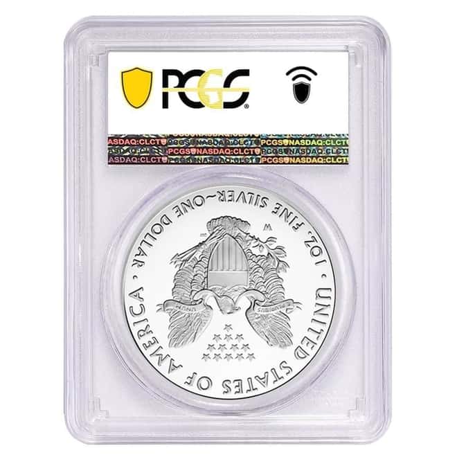 2021-W 1 oz Proof Silver American Eagle PCGS PF 70 DCAM FDOI