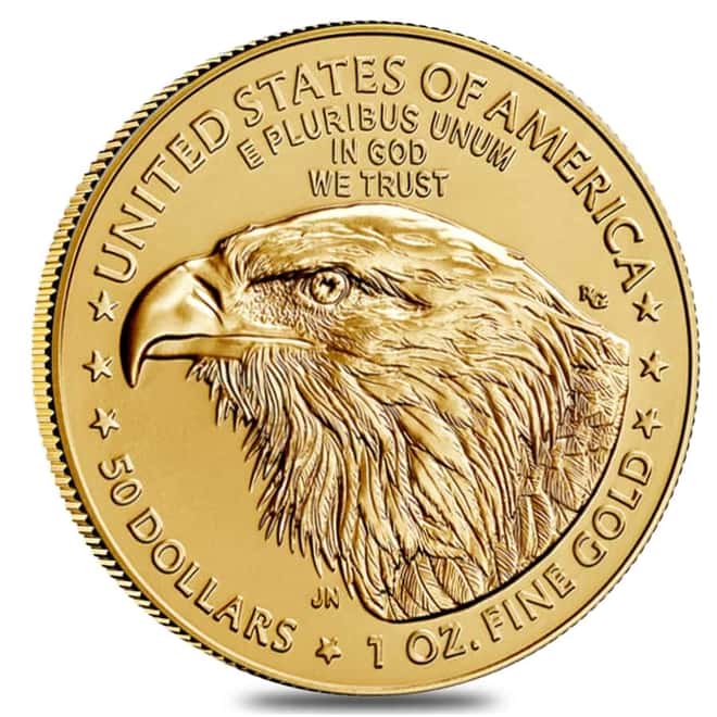 2021 1 oz Gold American Eagle Type 2 NGC MS 70 Early Releases