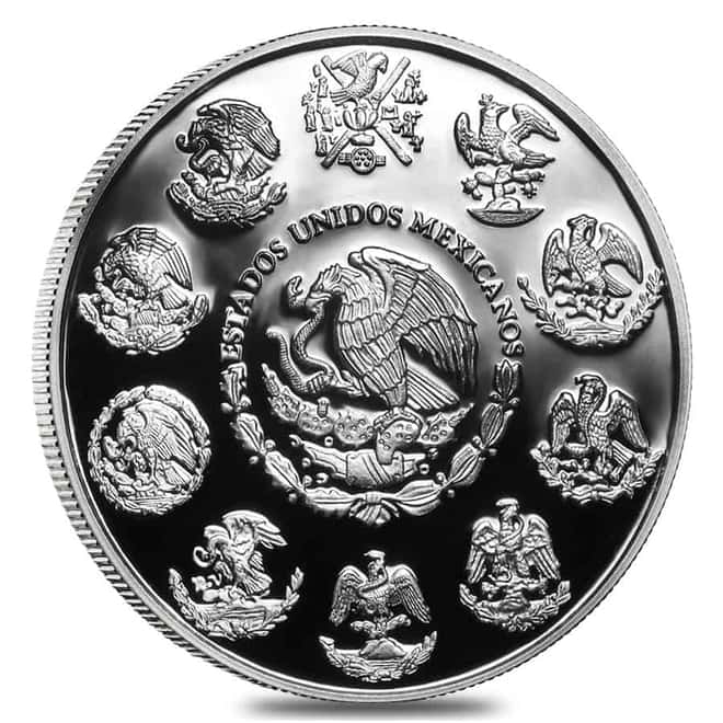 2021 1 oz Mexican Silver Libertad Coin .999 Fine Proof (In Cap)