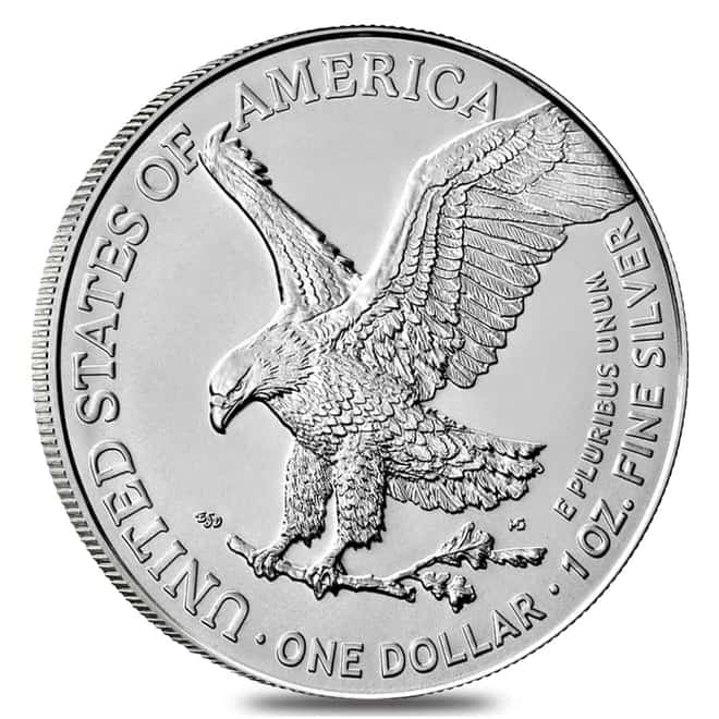 2021 (W) 1 oz Silver American Eagle Type 2 PCGS MS 69 FS (West Point)