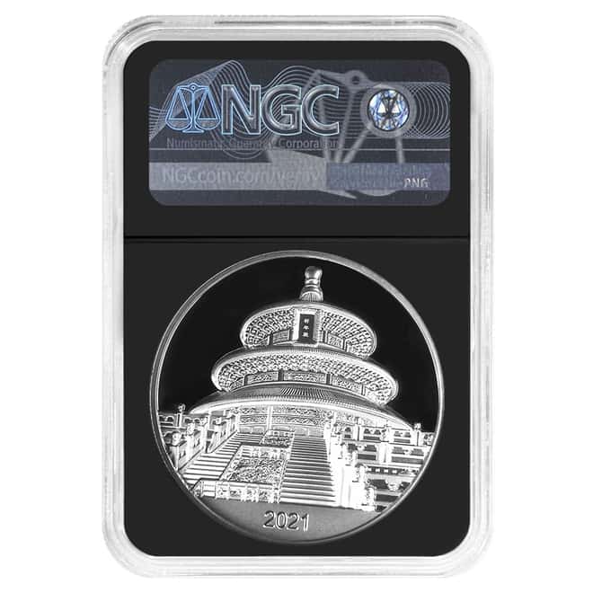 2021 2 oz Chinese Golden Eagle Silver Medal NGC PF 70 FD