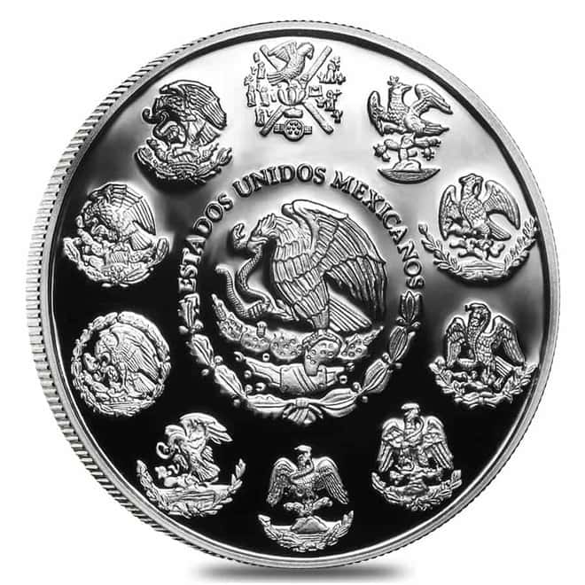 2021 5 oz Mexican Silver Libertad Coin .999 Fine Proof (In Cap)